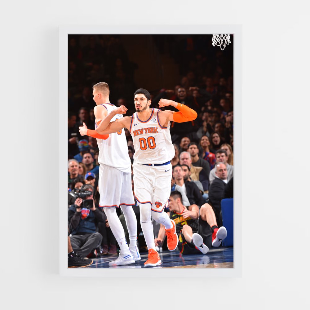 Poster Orange Slam – affiche Basketball (vue 3)